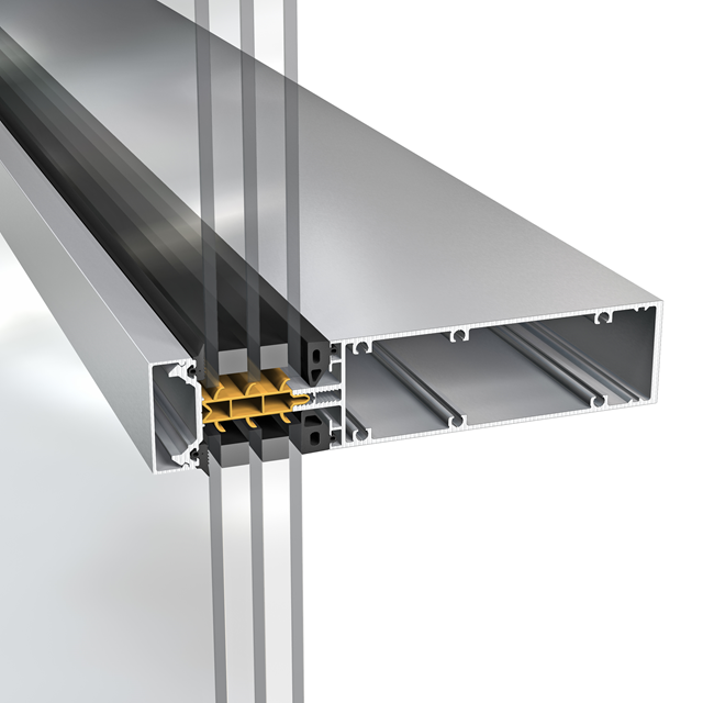 Sapa Facade 4150 SX - High insulated