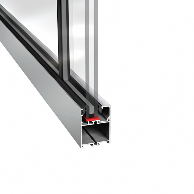 Sapa Glasparti 3050 SGG Contraflam Structure (E 30)