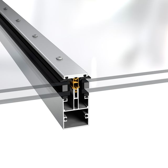 SAPA 5050 roof glazing